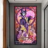 Glass Painting Villain-14CT Stamped Cross Stitch 40*70cm/15.75*27.56in(Big Size)