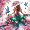Diamond Painting-DIY Crystal Rhinestone Dancing Lady