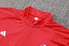 Joyfball 2024/2025 Brazil International Half-Pull Training Suit Red Football Shirt 1:1 Thai Quality