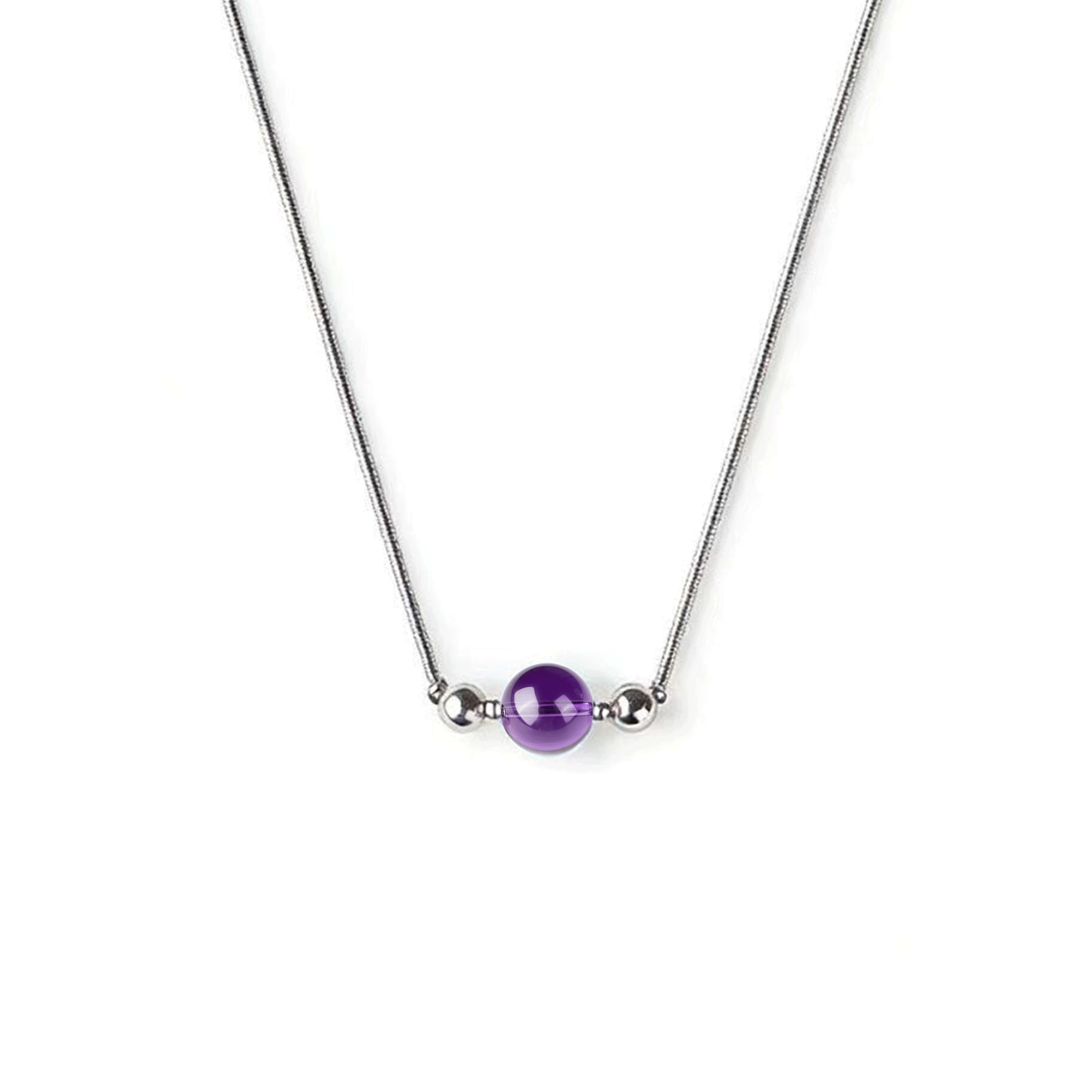 Rose Light Magnetic Necklace Set with modular magnetic styling, product view
