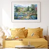 (Big Size)Woodland - 14CT Stamped Cross Stitch - 60*45cm - Landscape