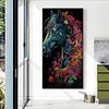 >SALE<5D DIY Full Round Drill Diamond Painting Horse Kit Home Art Decoration (sz4265)