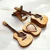 LAST DAY 49% OFF  Mini Cute Edition Wooden Guitar Plectrum Case