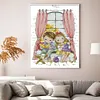4 Season Window-Autumn-14CT Stamped Cross Stitch Kit(27x36cm)