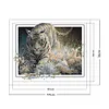 Tiger-14CT Stamped Cross Stitch Kit(44*36cm)
