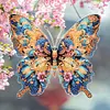 Acrylic Yellow Blue Butterfly - 5D DIY Craft Pendant