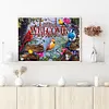 Flower And Bird Figure-Full Round Diamond Painting 40*30cm/50*40cm