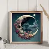 Sukll Moon - 11CT Stamped Cross Stitch 40*40cm