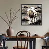 Diamond Painting-DIY Full Round Drill Lion(40*40 CM)