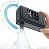 Fast Inflate Portable Pocket Bike Pump with Digital Gauge Bicycle Pump Auto Stop