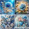 Blue Still Life - Round AB Drills Diamond Painting(45x45cm)