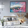 [Brand]Mount Fuji - 14CT Stamped Cross Stitch - 59*40cm - Natural