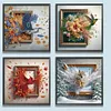 (US Local)4pcs/set Escape-Special Shaped Diamond Painting Kit(30x30cm)