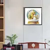 >SALE<5D DIY Full Round Drill Diamond Painting Christmas Crystal Balls J Decor 50x50cm