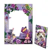 Special Shape Books Birds Table Top Diamond Painting Frame Kits for Beginners