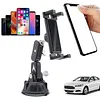 Suction Cup Car Tablet Holder with Adjustable Arm & 360 Rotation Car Phone Mount for Dashboard & Windshield Heavy Duty Truck Accessories
