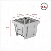 Small Stove Indoor And Outdoor Portable Foldable Stainless Steel Barbecue Stove