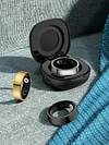 R09 Smart Ring Waterproof Body Temperature Health Sleep Monitor for Men Women