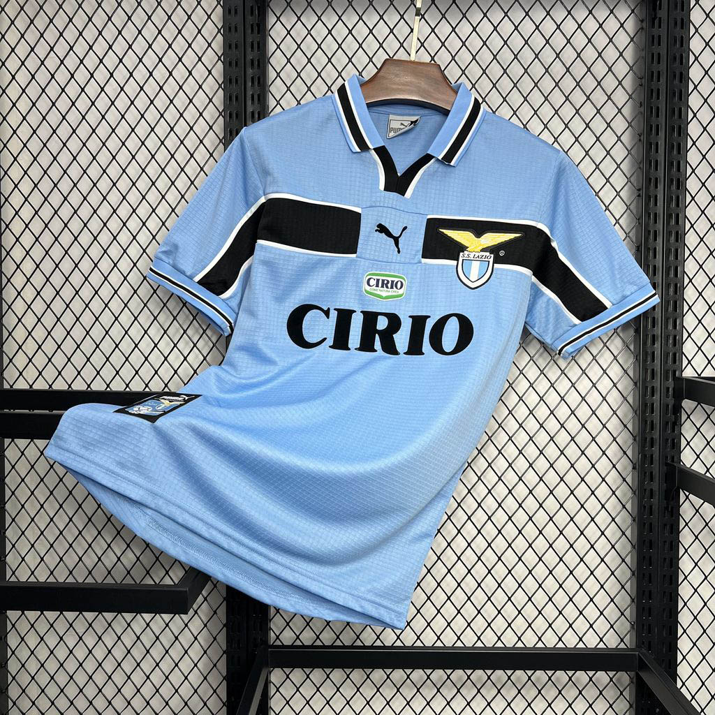 1998-1999 Retor Lazio Home Football Shirt 1:1 Thai Quality Maxi Kit