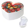 DIY Diamond Painting Heart-Shaped Jewelry Box Decorative Storage Case Home Decor