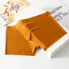 Men's Pouch Trunks Ice Silk Enhance Underwear Briefs Low-Rise Ultra-Thin Bulge Pouch Boxer Briefs