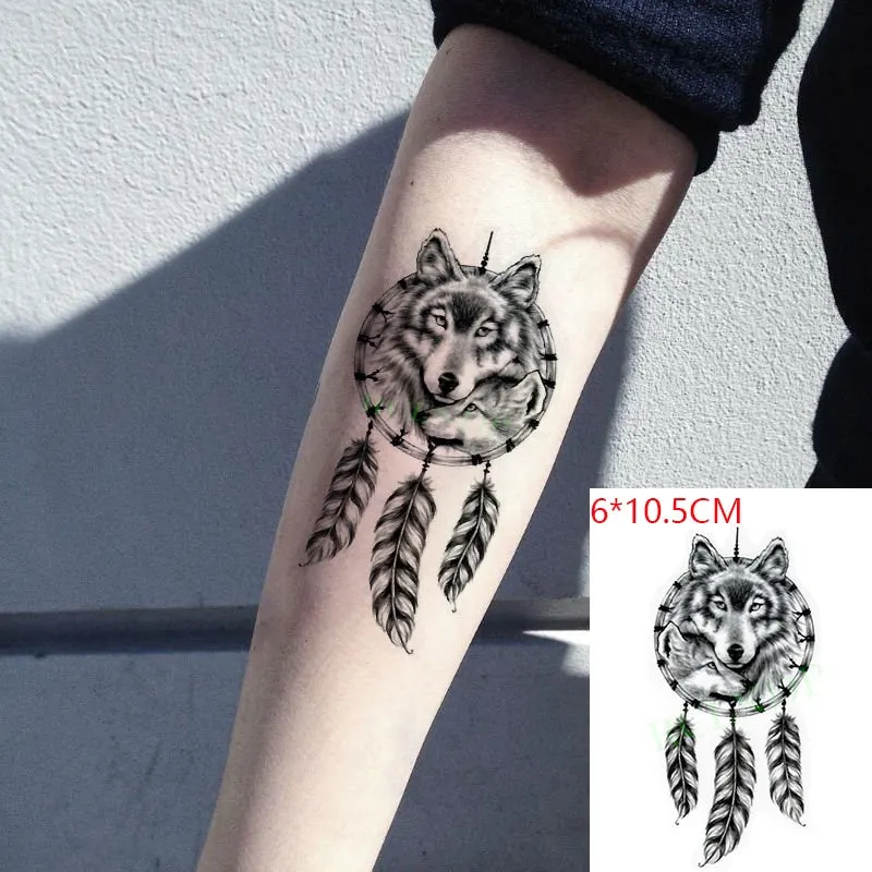 Waterproof Temporary Tattoo Sticker Small Cross Rose Flower on Finger Neck Hand Flash Tatoo Fake Tatto for Girl Women Men