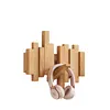 Piano Key Hanger Wall Hanging Porch Wooden Ceative Coat Rack