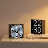 Wireless Bluetooth Speaker Pixel Alarm Clock Desktop Ornaments