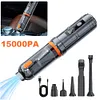 15000PA Car Vacuum Cleaner Portable Cordless Compressed Air Duster for Car Home
