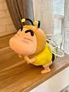 Nobita Shizuka Crayon Shin-chan COS Bee Night Light Luminous Trendy Doll Desktop Ornament Doll Gift