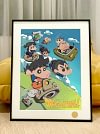 Dragon Ball Crayon Shin-chan Crossover Decorative Painting - Dragon Ball Crayon Shin-chan - Xingkong Studio