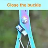 Multifunctional Fishing Pliers Long Nose Stainless Steel Hook Remover (Green)