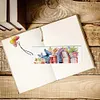 (US Local)3Pcs Special Shape Book Butterfly 5D DIY Diamond Painting Bookmark Craft Kit