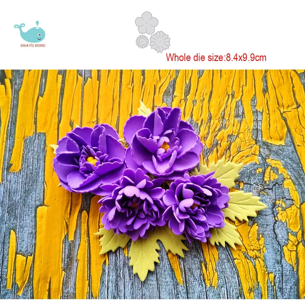 lace flower Metal Cutting Dies Scrapbooking Stencil for Album Paper DIY Gift Card Decoration Embossing Dies New 2022 712-1