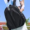 Women Nylon Racket Backpack Waterproof Tennis Badminton Bag & Shoe Compartment