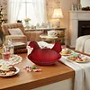 Vintage-Style Glass Hen on Nest Dish with Lid Tabletop Dessert Plate Snack Bowl