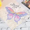 12pcs 5D DIY Diamond Painting Greeting Card Special Shaped Xmas Postcard