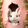 Rabbit - Square AB Drills Diamond Painting(45*45cm)