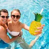 3/6pcs Drinking Cup 500ml Pineapple/Strawberry Shape Creative Beach Party Favors