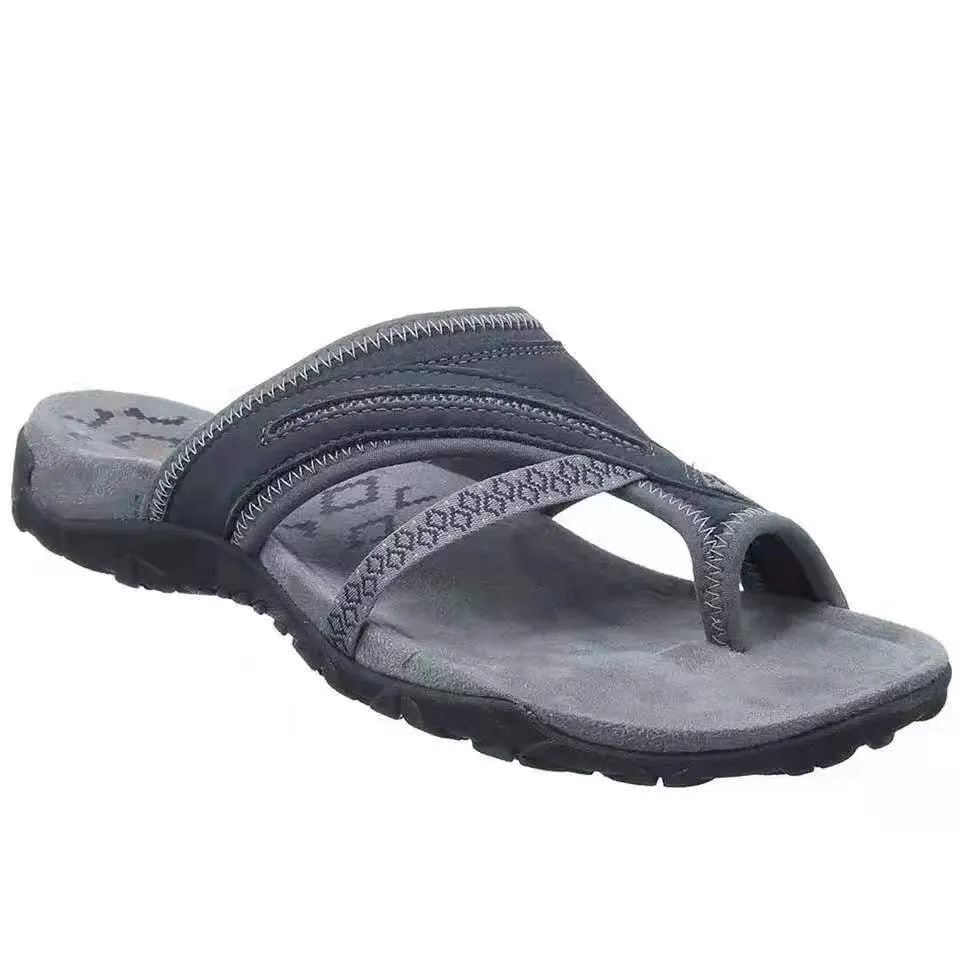 Summer Women's Shoes 2021 Comfort Beach Flip Flops Women Rubber Flat Sandals Casual Sneaker Slippers Ladies Plus Size Sandals