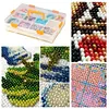 (US Local)2/4 Layers Craft Storage Containers Storage Box Art Craft Supply Bead Organizers Craft Tool