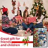 (US Local)50-Page A5 Snowman Diamond Painting Notebook for Adult Holiday Birthday Gift
