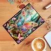 (US Local)DIY Special Shaped Butterfly 50 Pages Diamond Painting Notebook Kit