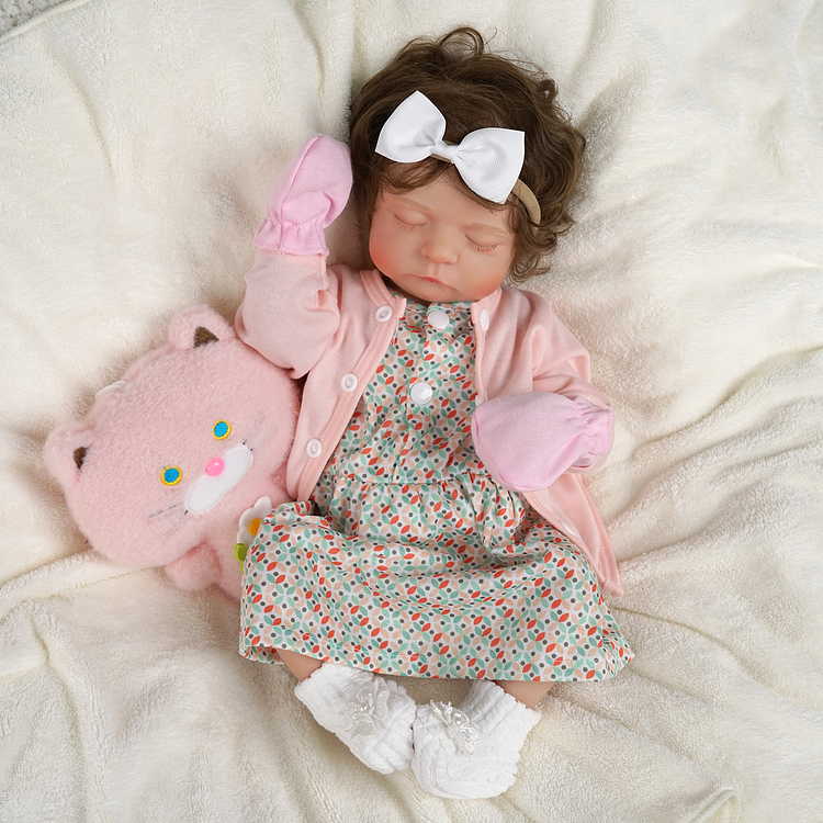 Babeside Sleeping Reborn Baby Noah 20'' Little Infant Girl Healing Through Comfort