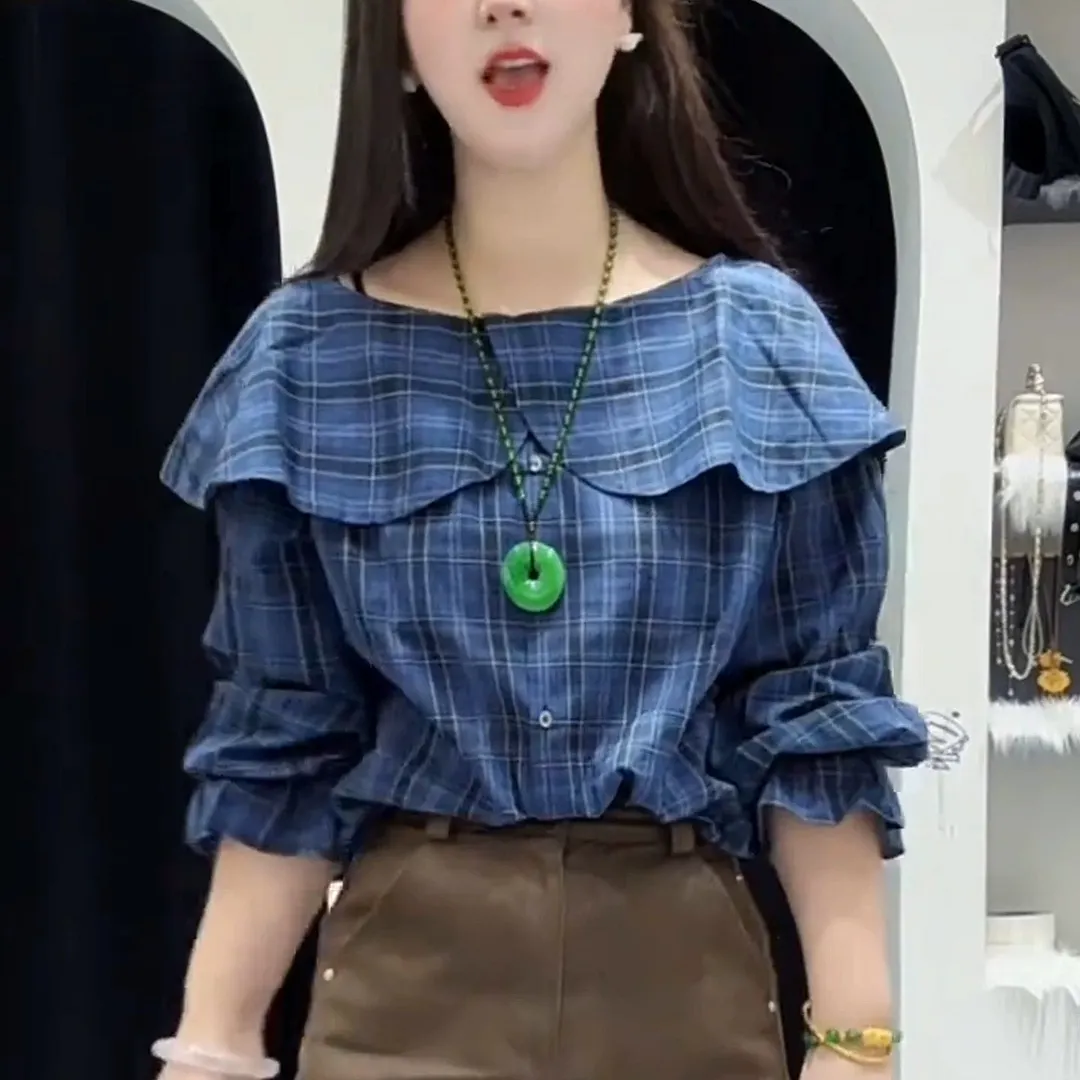 Athvotar Athvotar Light Luxury White Acetic Fascination Stender Shirt Woman 2025 New High-End Feel Chic Shirt Top