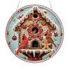 >SALE<Acrylic Christmas Diamond Art Hanging Pendant Home Decor for Adults(Cardinal)