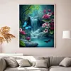 Butterfly Waterfall - 11CT/14CT Stamped Cross Stitch 40*50cm/15.75*19.69in