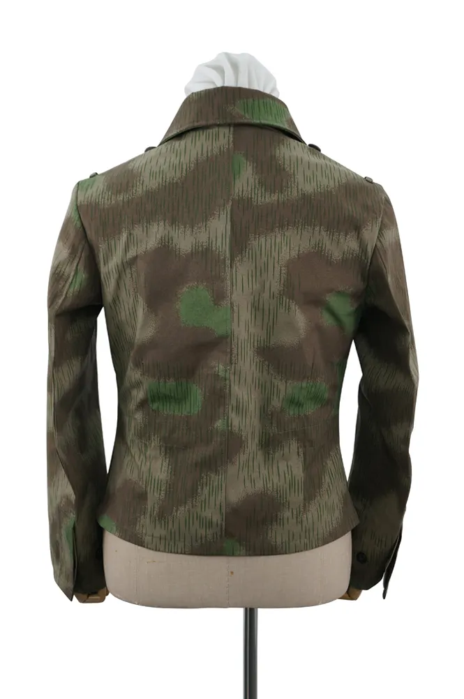   Wehrmacht German Marsh Sumpfsmuster 44 With Splinter Color Camo Panzer Wrap Jacket Type I German-Uniform