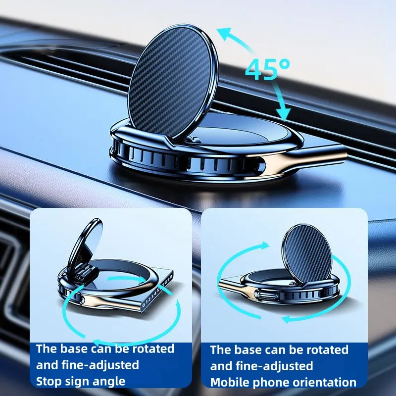 Multifunctional magnetic aromatherapy car phone holder