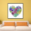 Succulent-11CT Stamped Cross Stitch Kit(40*40cm)